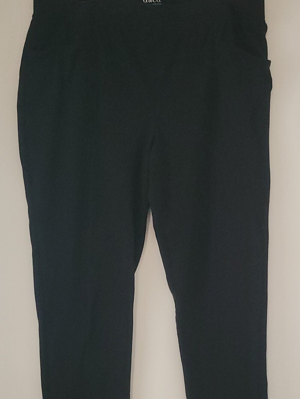 Denim & Comsny Duo Stretch Petite Slim Straight Pants 1XP